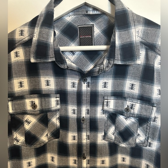 3/$15 Burnside long sleeve button down - Picture 4 of 5